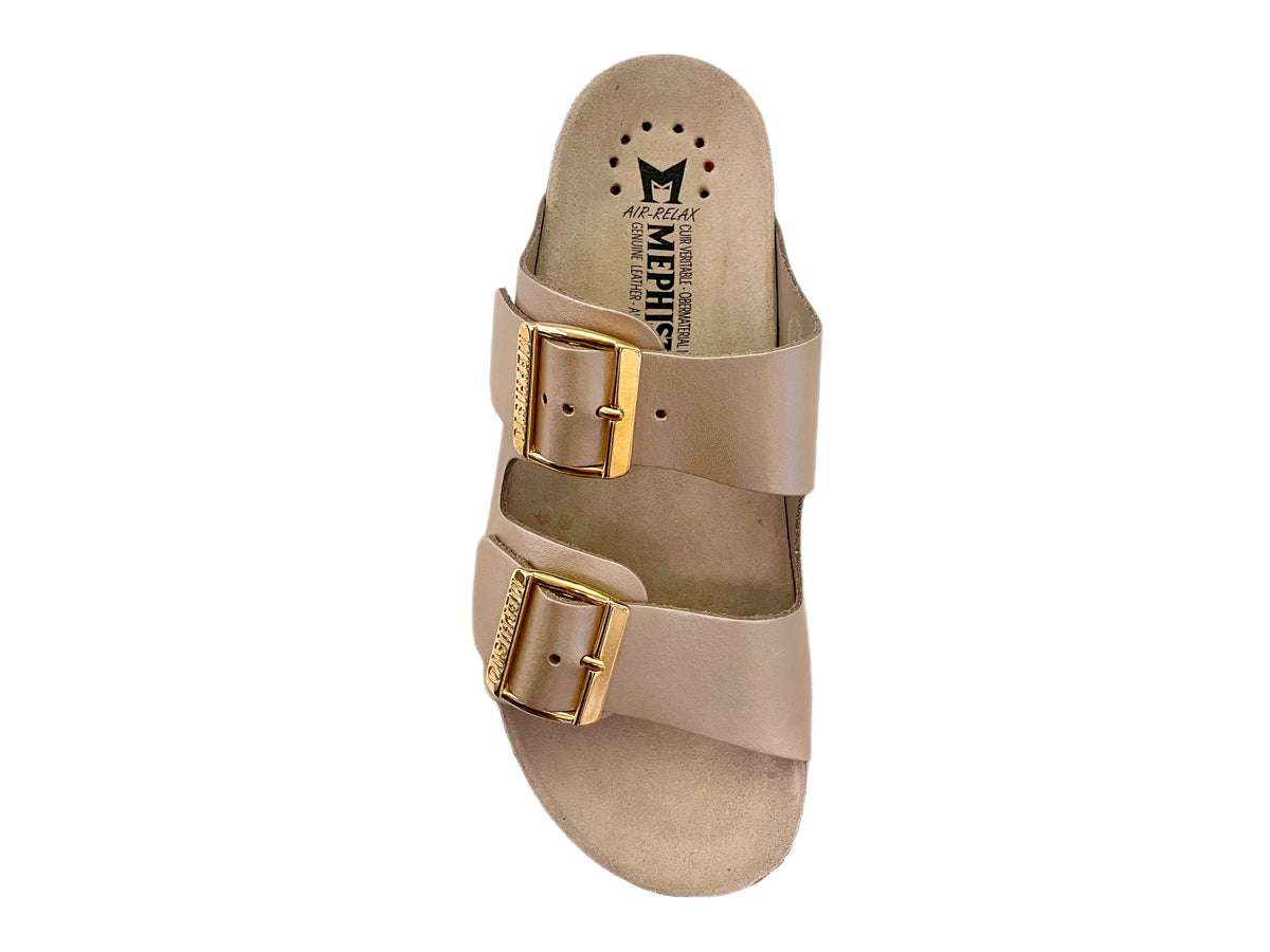 Mephisto Hester Twist Goud - Schoenen slippers Dames € 127,95 Mephisto Hester Twist Goud - Schoenen slippers Dames € 127,95