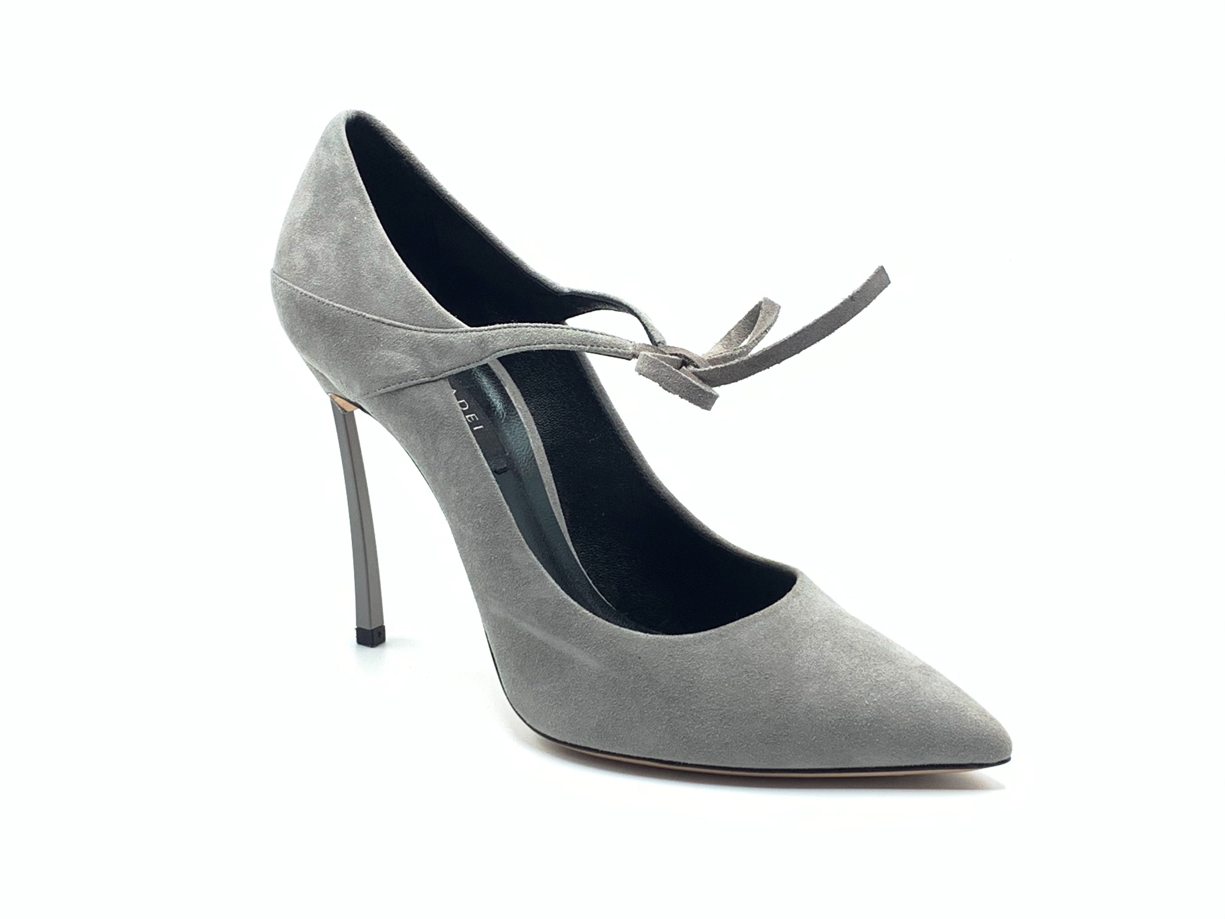 Casadei - 1F109E (Grey Suede)